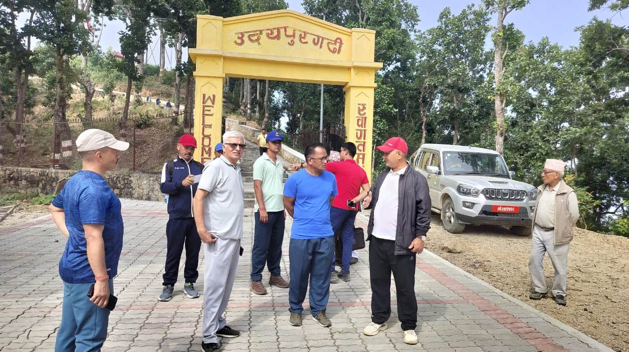 ‘नेपालटार–उदयपुरगढी पदयात्रा’मा नेपाली सेना